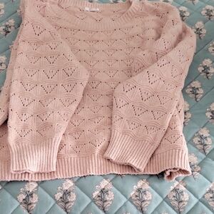Maurices Blush Pink Crew Neck Sweater